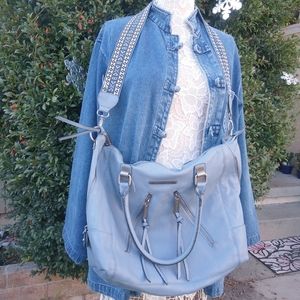 Steve madden blue hobo bag